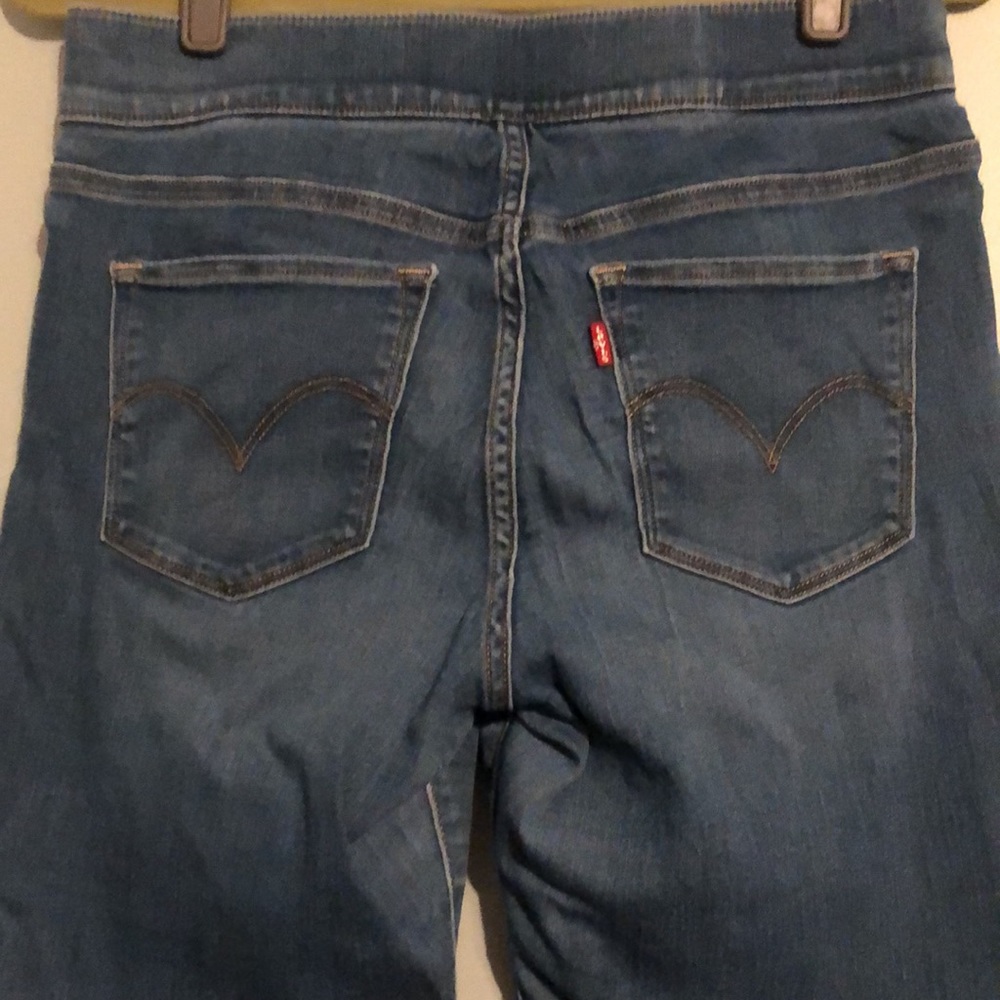 Womens Levi Jean Jeggings Size 8 - Picture 5 of 8